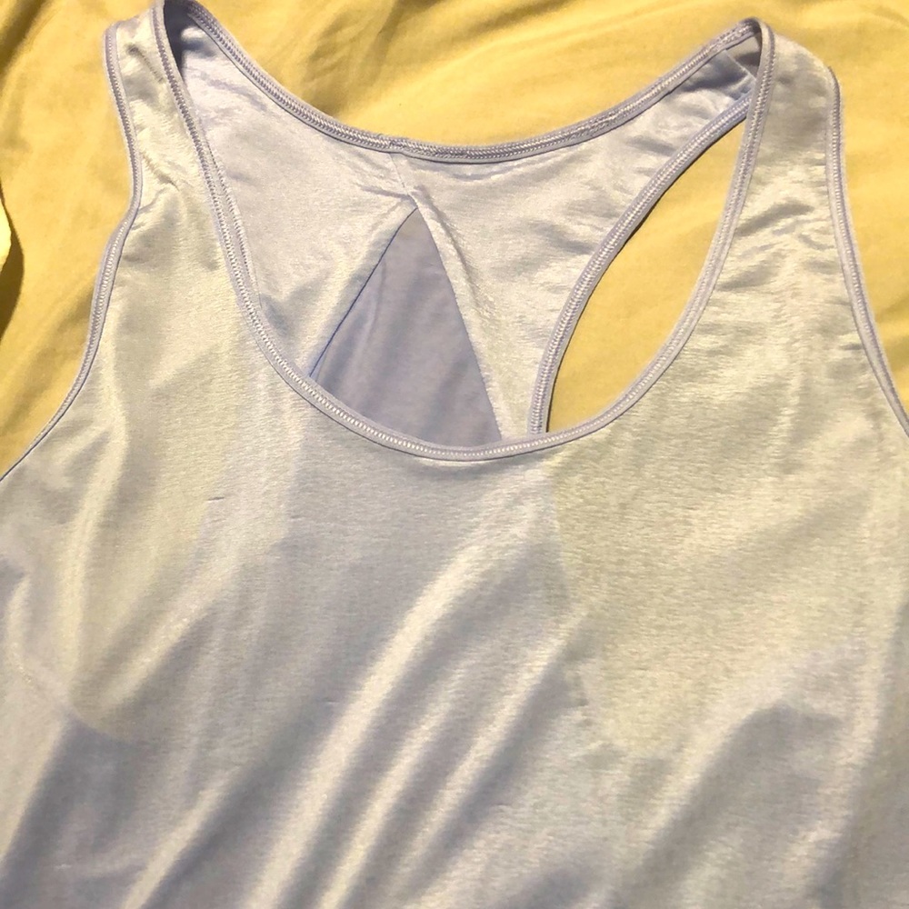 LULULEMON love pleated super soft tank size 8